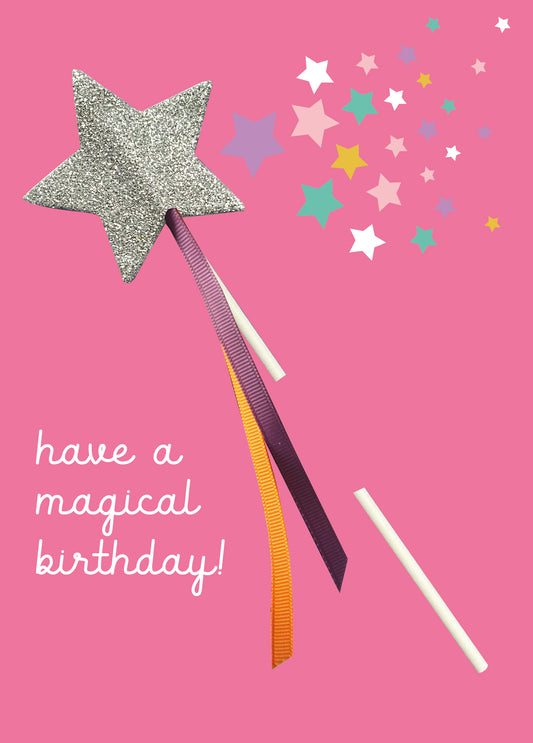 Card and fairy wand 2